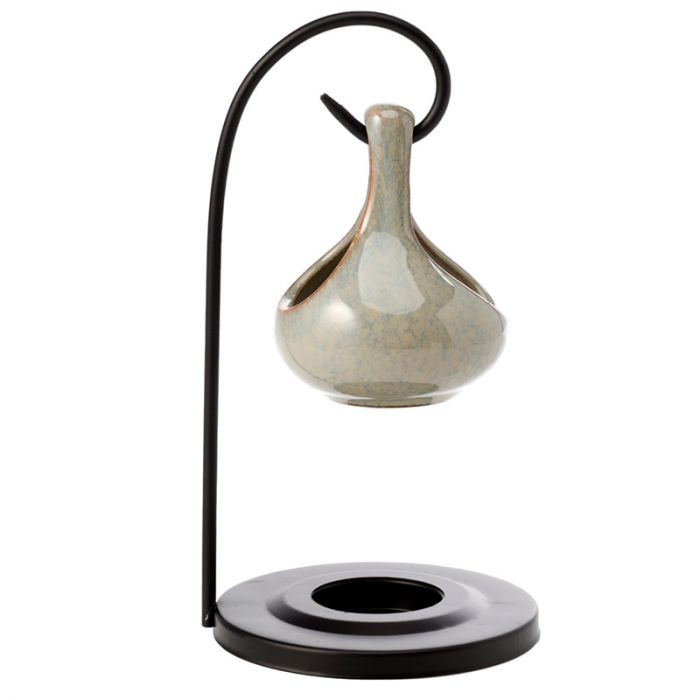 Teardrop Shape Hanging Oil Burner with Stand