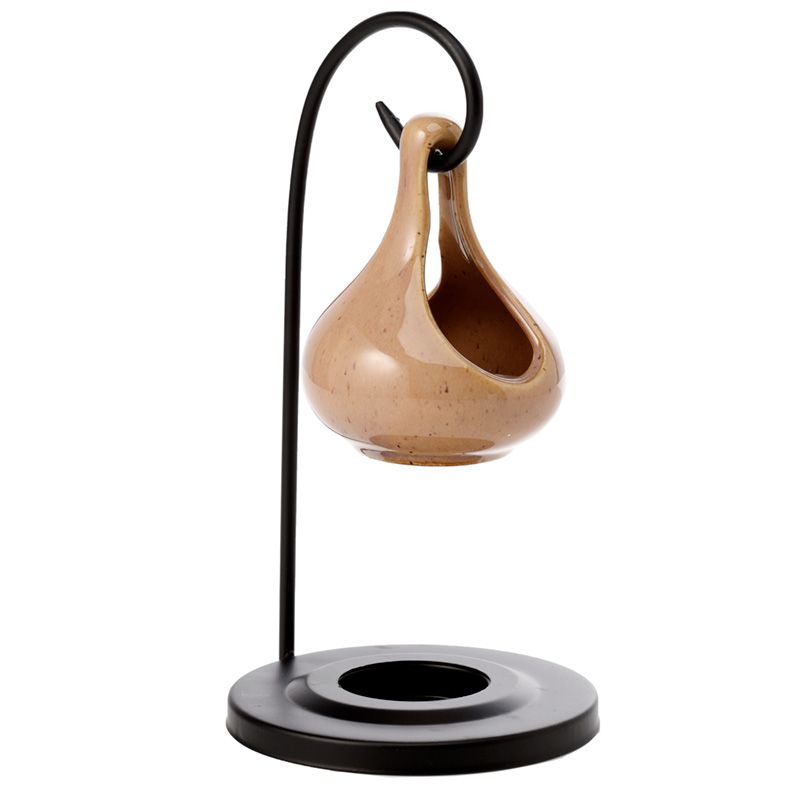 Teardrop Shape Hanging Oil Burner with Stand
