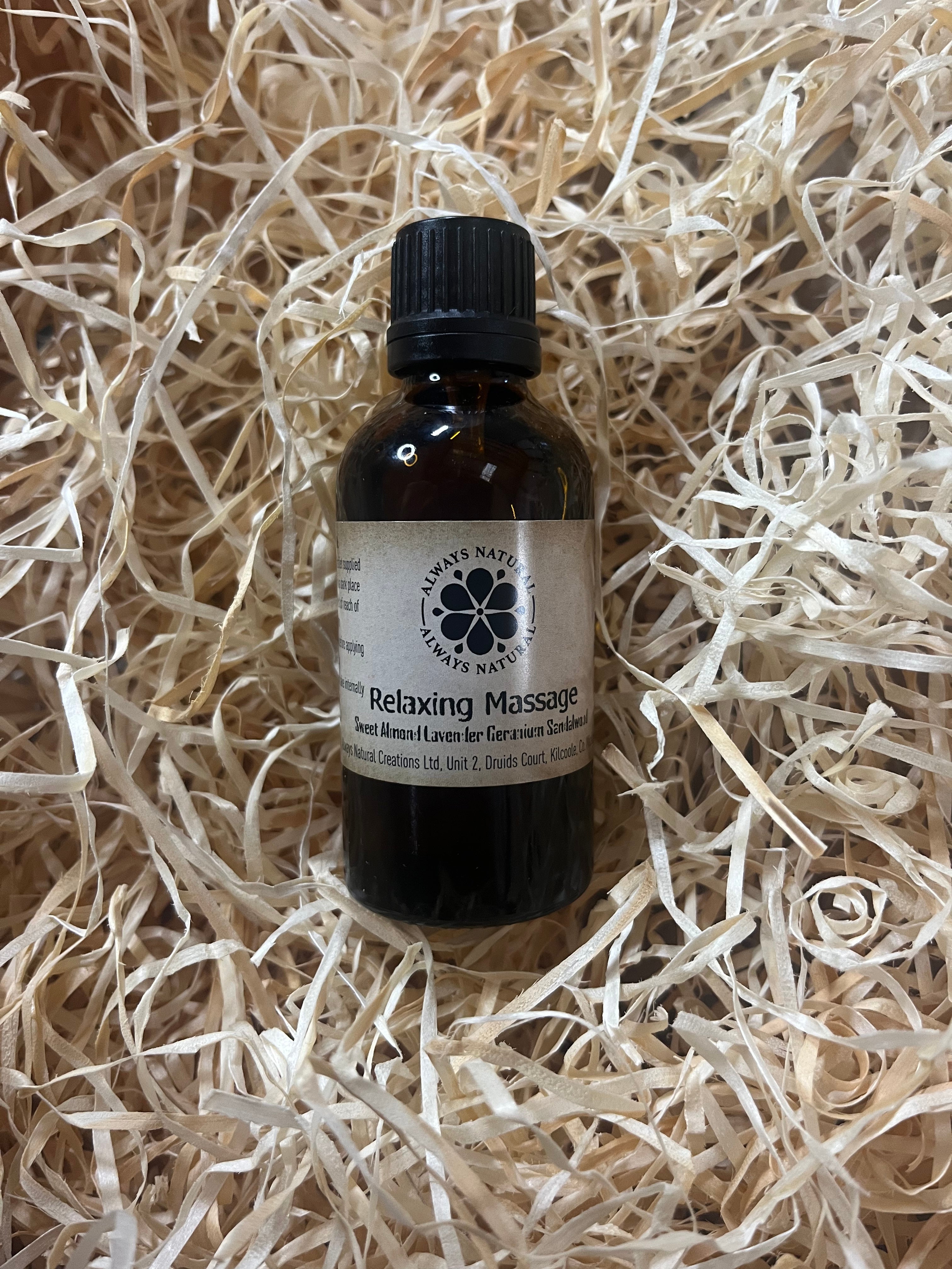 Relaxing Massage Oil