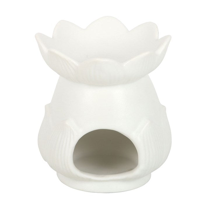 White Lotus Oil Burner