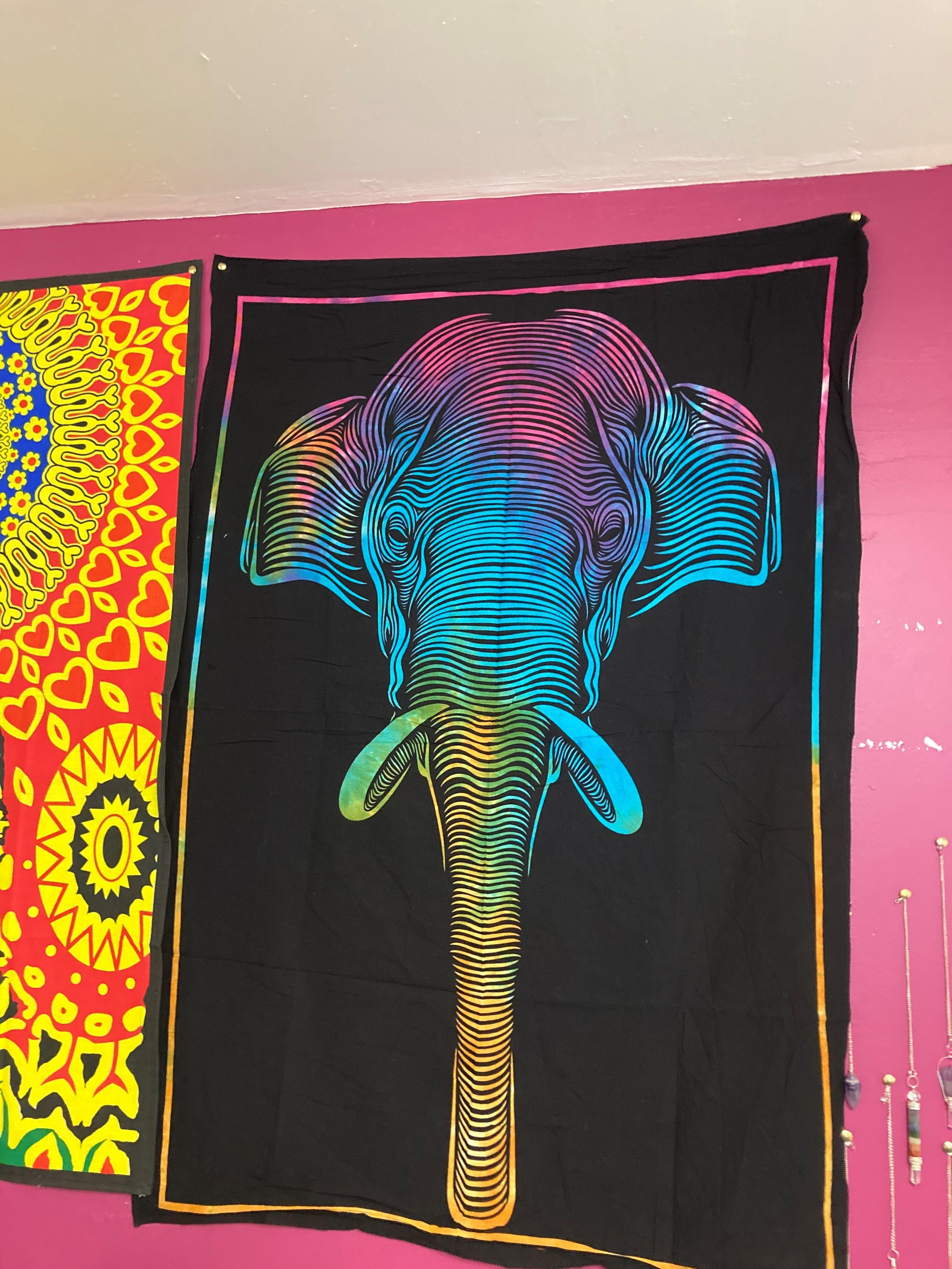 Chakra Lotus Cotton Tapestry (3/6)