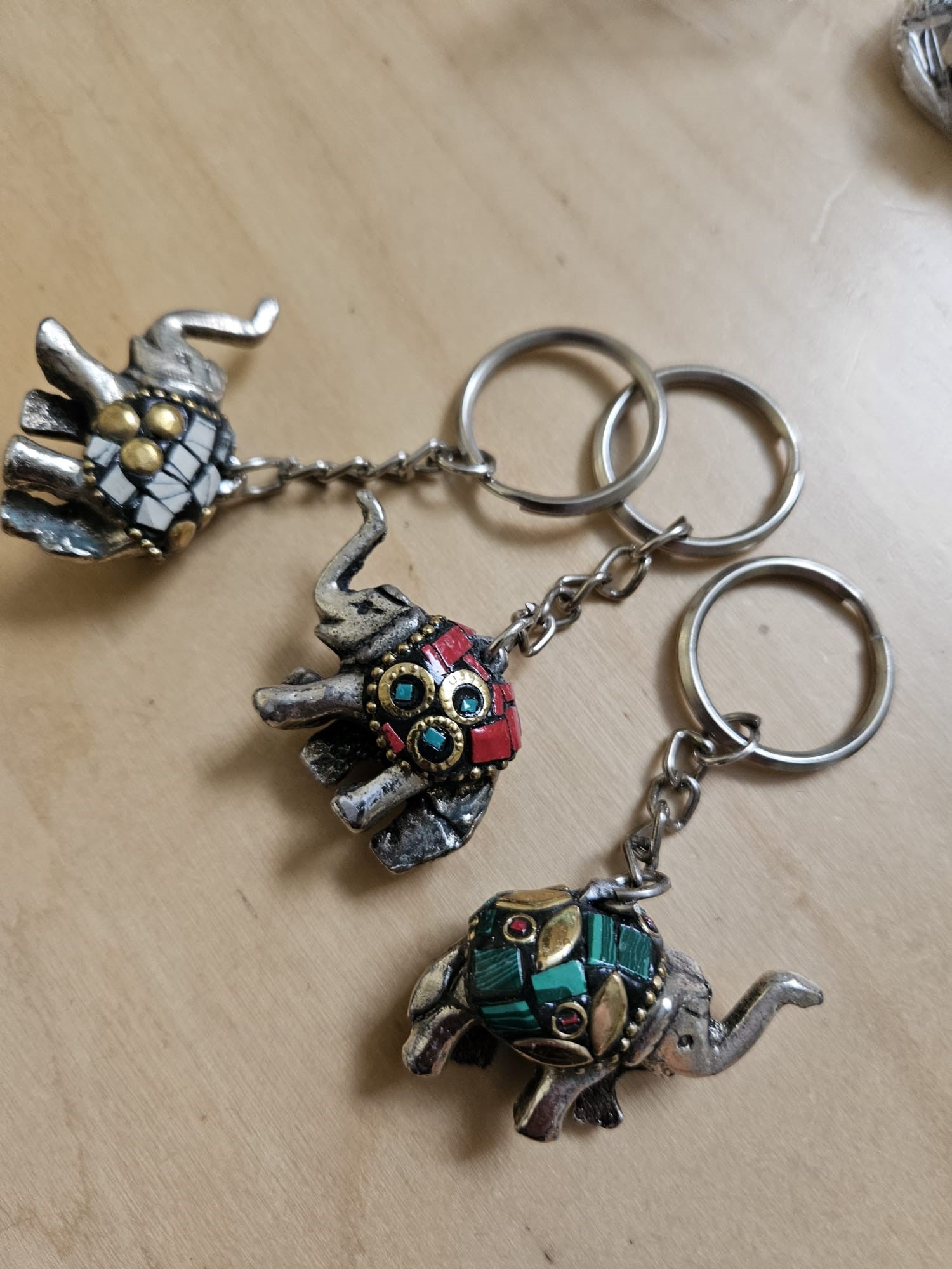 Elephant Keyring