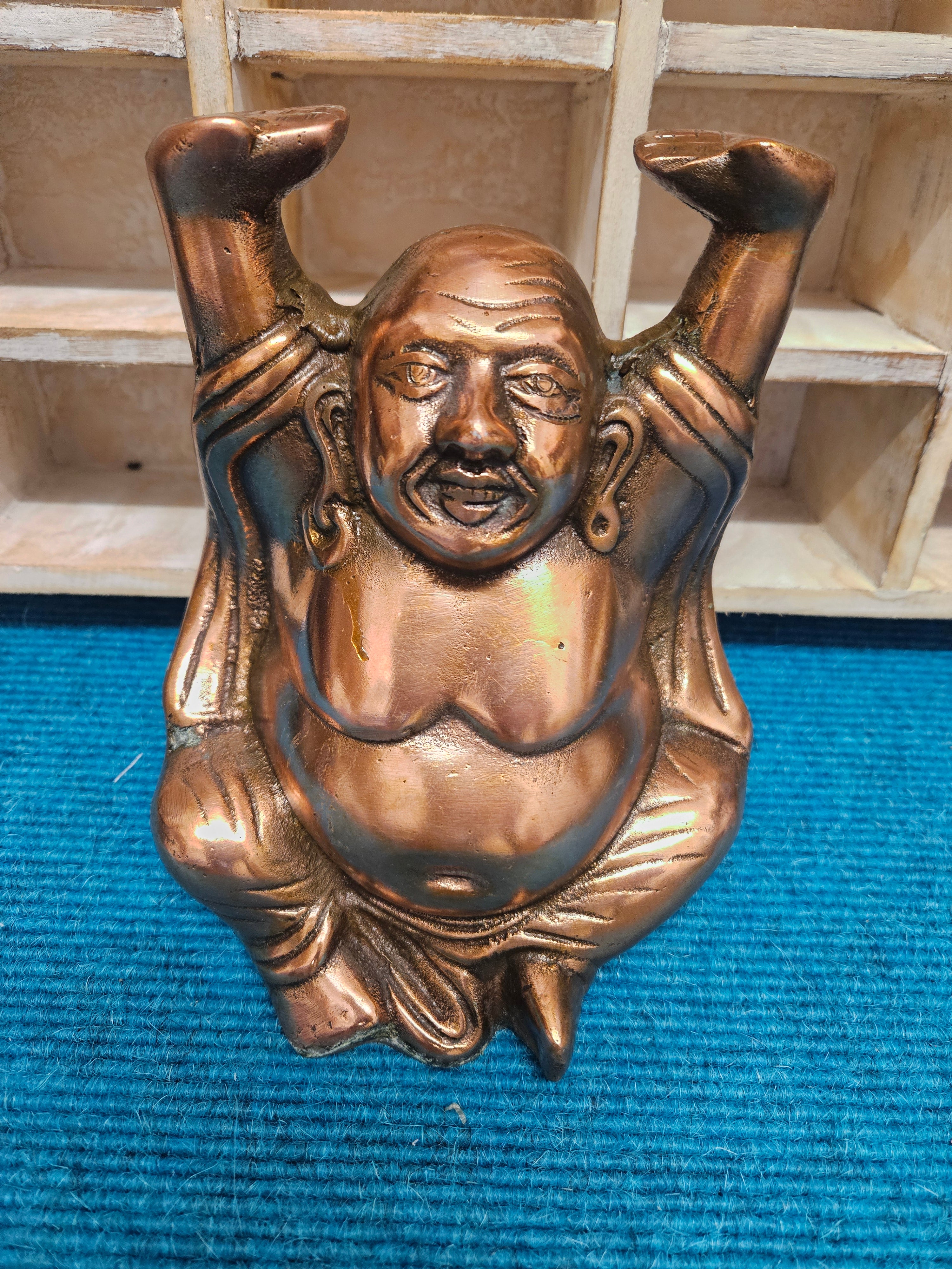Buddha Copper Laughing