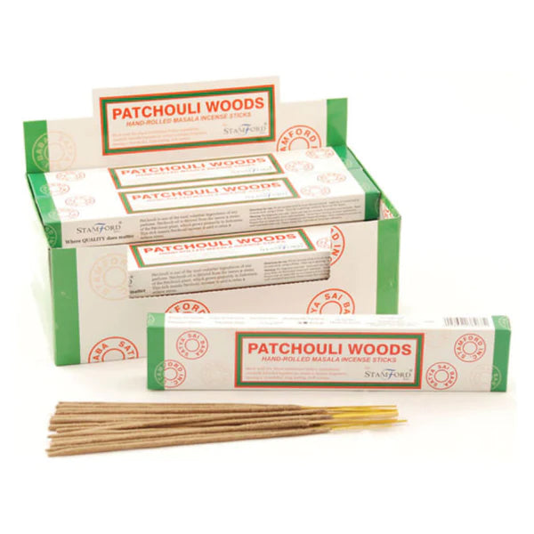 Stamford Patchouli Woods incense sticks (12 pack)