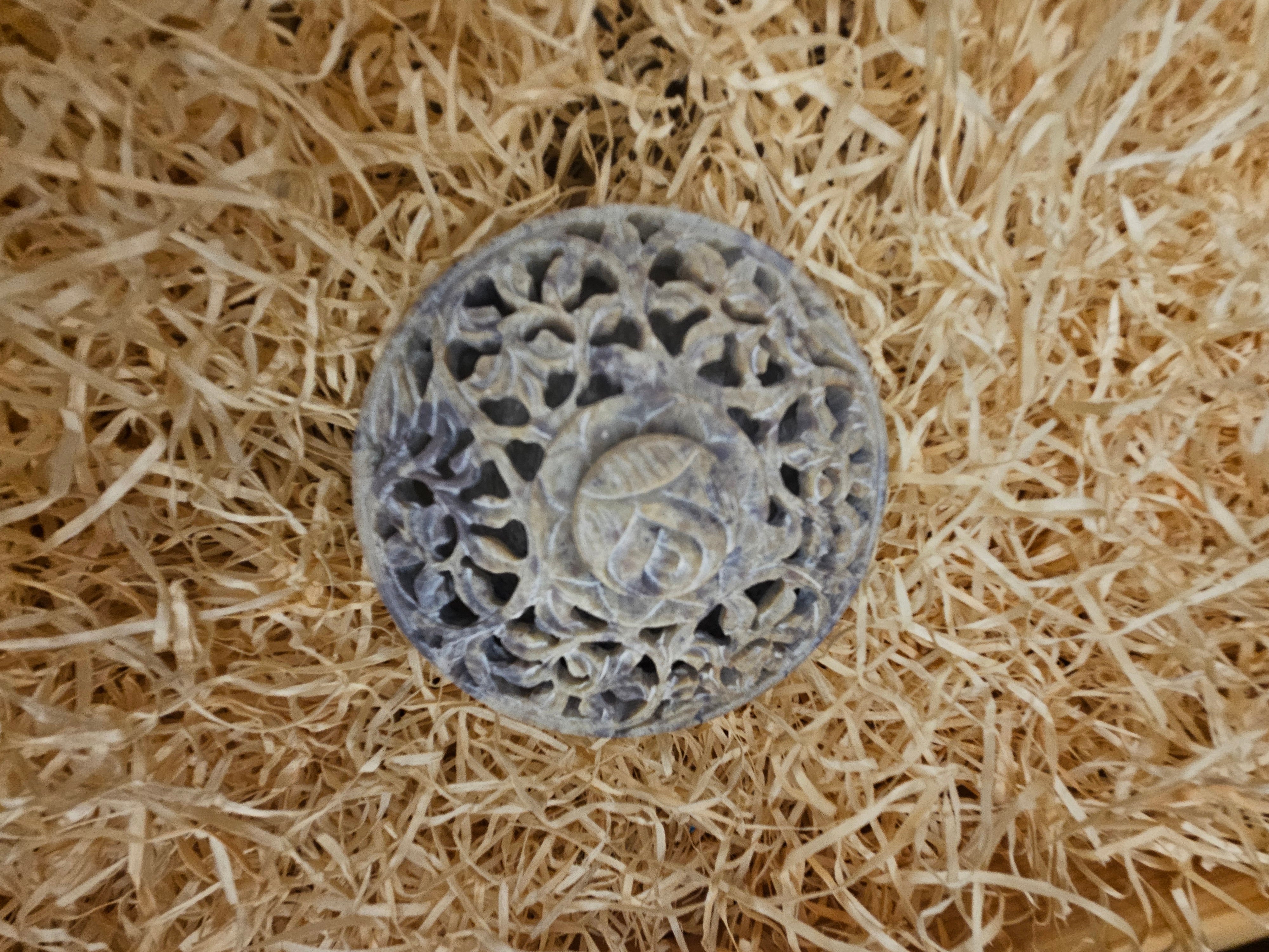 Soapstone pot pourri box