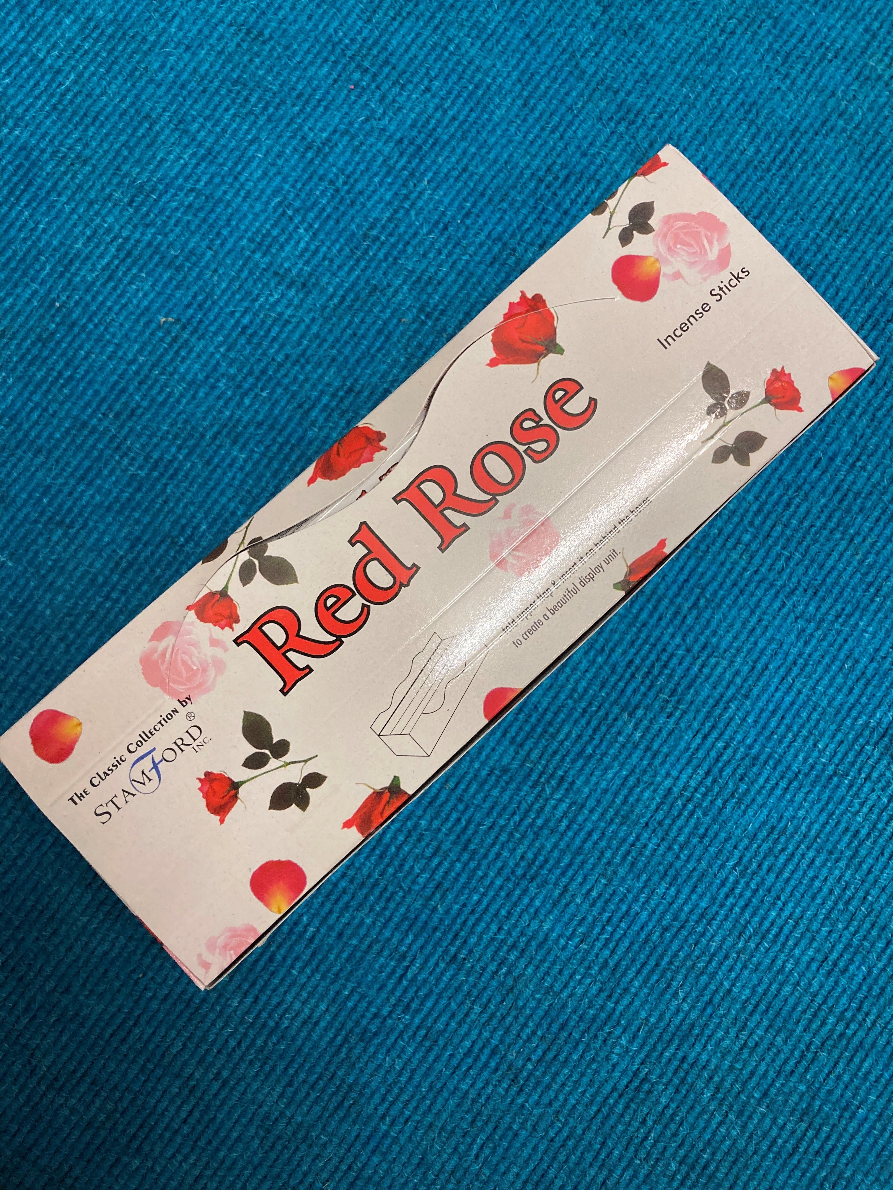 Stamford Red Rose Incense Sticks (6 pack)
