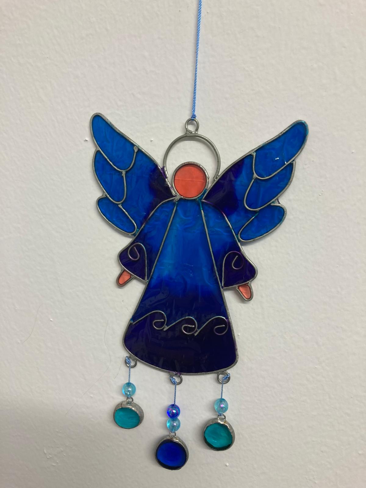 Blue Angel Suncatcher