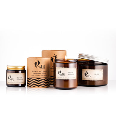 Natural Wax Candle - 13 Fireside - pyFU
