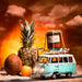 Natural Wax Candle - 06 Coconut Island - pyFU