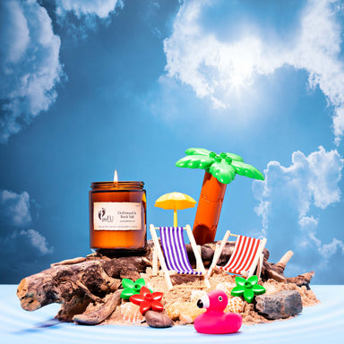 Natural Wax Candle - 08 Driftwood & Rock Salt - pyFU