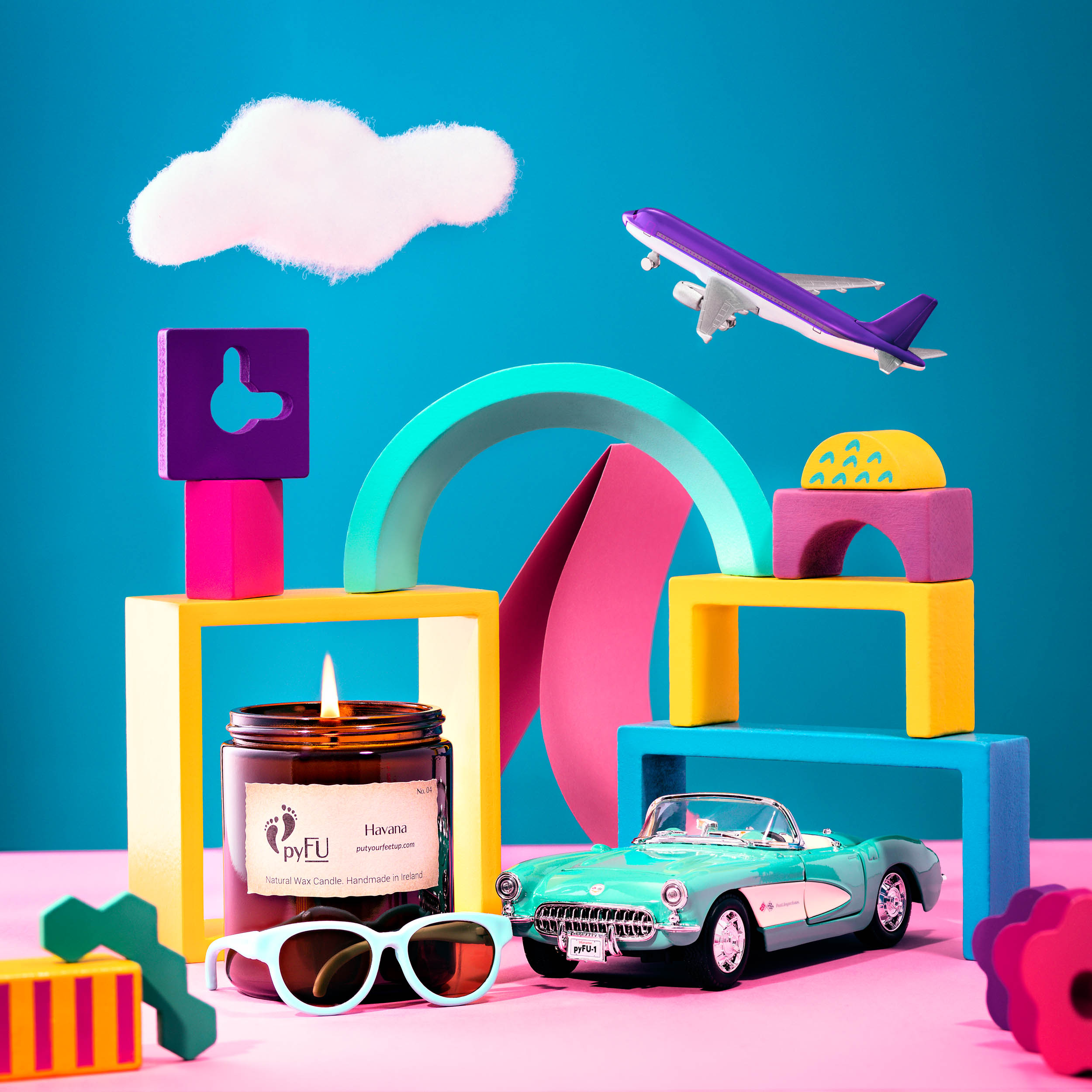 Natural Wax Candle - 04 Havana - pyFU