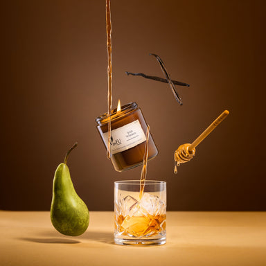 Natural Wax Candle - 01 Irish Whiskey - pyFU